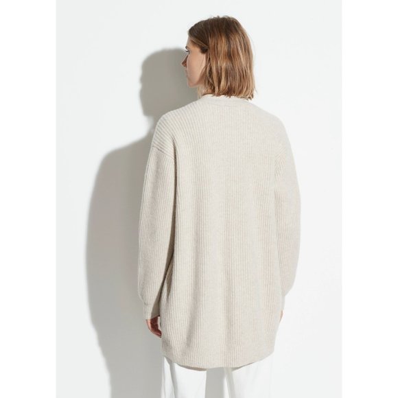 Vince Cream Open-Front Cardigan - Picture 2 of 9
